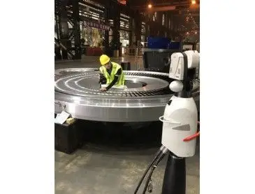 汽轮机隔板测量